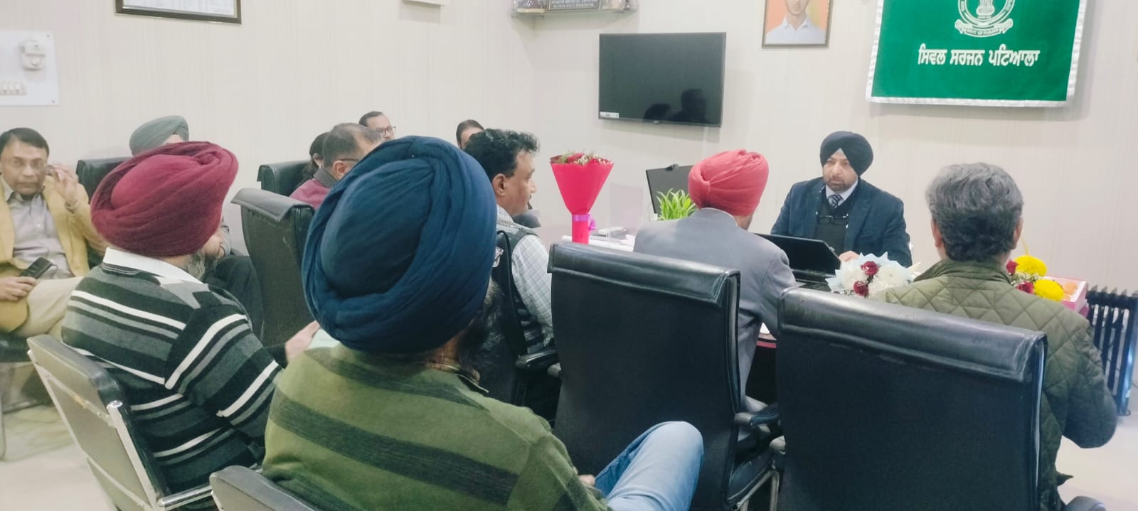 Dr. Jagpalinder Singh took over as Civil Surgeon of Patiala